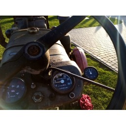 Oil pressure gauge c 385