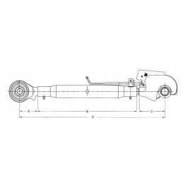 Top connector with hook cat 3 cbm cbm 3pggh3240