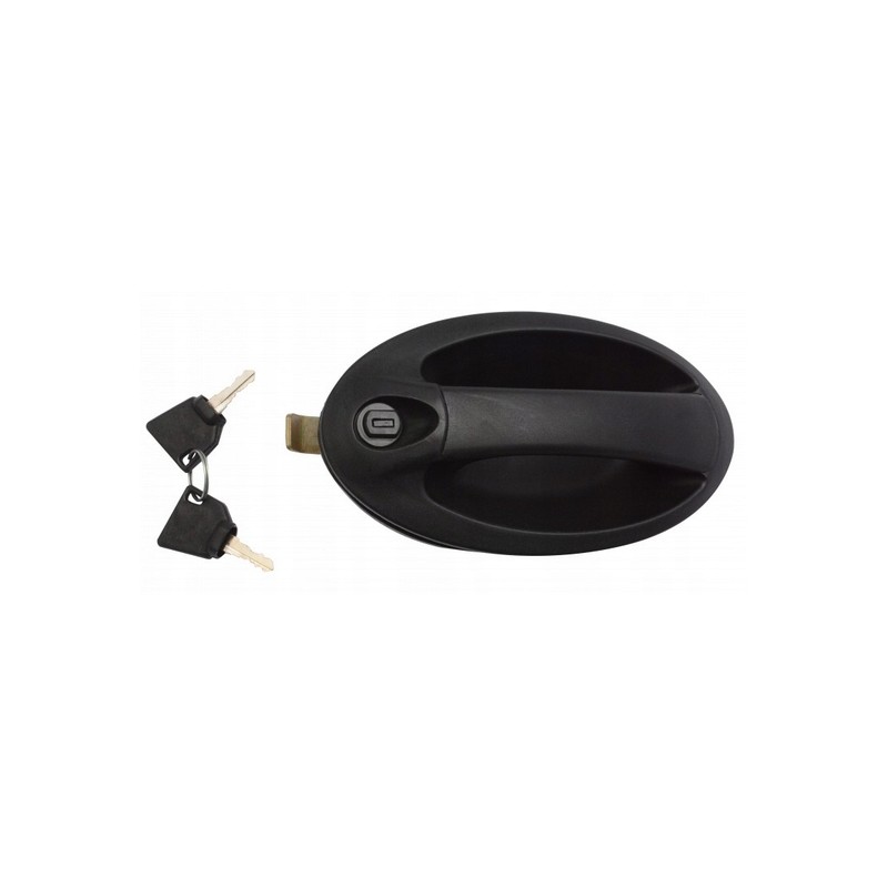 Right door handle of the JCB 3CX 4CX excavator cabin