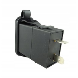 Hermetic double USB socket for 37x21mm frames