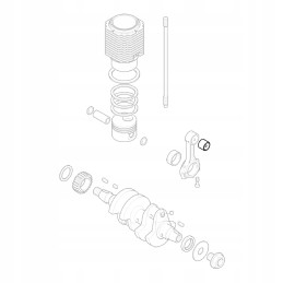 Hatz 03785300 piston pin bushing 2g30 2g40