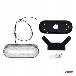 LED marker lamp amio om 01 in oval white amio