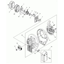 Wacker Hammers BH Air Filter Base 0207688