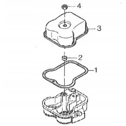 Hatz 3l30 4l30 valve cover gasket 03469900