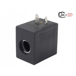 Solenoid valve coil fi 16mm l 50 mm 24v square