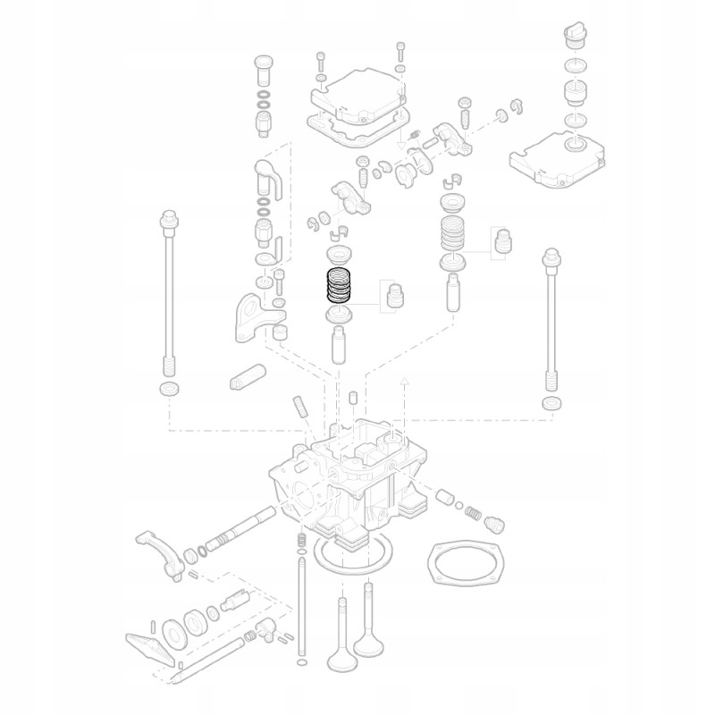 Hatz 04005300 valve spring 1d60 1d81