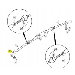 Rota jcb steering rack cover