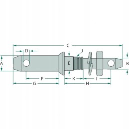 Pin cat 2 1 20013015