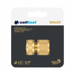 Cellfast quick connector brass metal alloy 1 2