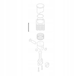 Hatz 01655700 lubrication tube 1d50