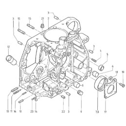 Hatz 1d60 1d80 pin seal 50384600