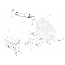 Wacker rammers bs 4 filter collector 5100032250
