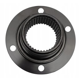 Shaft mounting flange for a Volvo dump truck