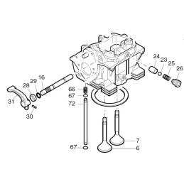 Hatz 1d41 1d81 o ring fight of levers 40022401