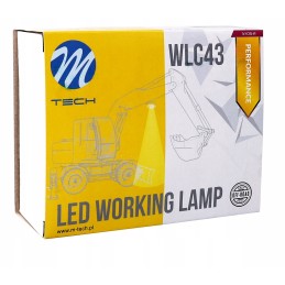 LED work lamp cree halogen 45w 12 24v 2500 lm