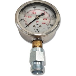 Pressure gauge connector connection 63mm ab gw 1 4 gz 16