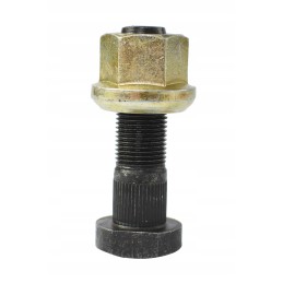 Wheel stud with nut for JCB backhoe loader CVA