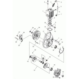 Wacker wm80 engine stop switch 2007007
