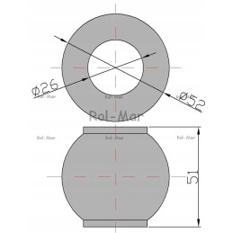Joint ball 25 7 c 385