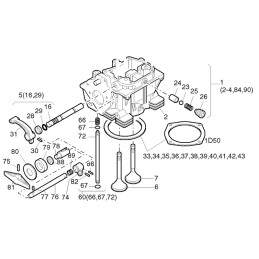 Hatz 1d41 1d50 1d81 release lever 04009810