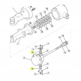 Knuckle seal 904 06700 jcb