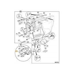 Blower switch heats jcb 3cx 4cx 923 10103