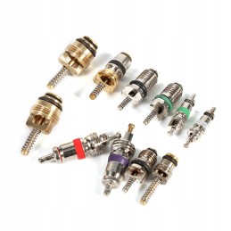 Refrigeration valve core tool kit