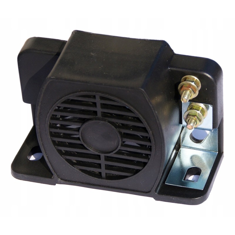 Reverse signal for forklift excavator