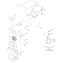 Wacker BS rammers throttle lever 0111202 wire