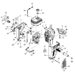 Wacker hammers bh fuel tap 0125484 0222027