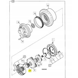 Hydromotor Satellite JCB Excavator 05 903823