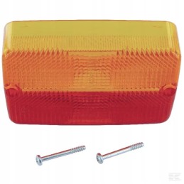 Combined rear lamp cover 120x80mm hella