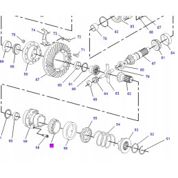 Hub bearing cat 428 2s0479