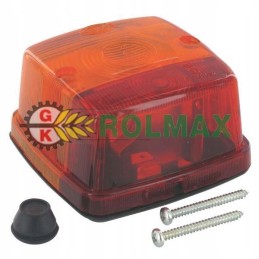 Combined rear lamp 84x84mm right left hella 2sw
