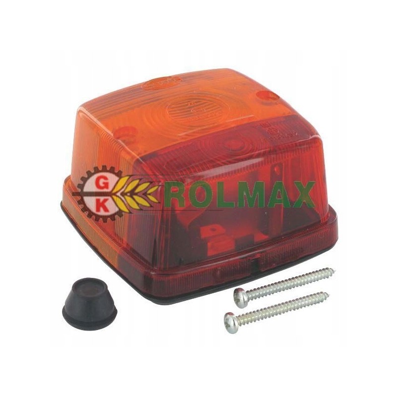 Combined rear lamp 84x84mm right left hella 2sw