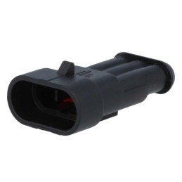 Superseal 1 5 male pin 3 connector housing