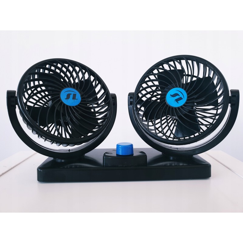 Car fan, 360° fan, double 24v