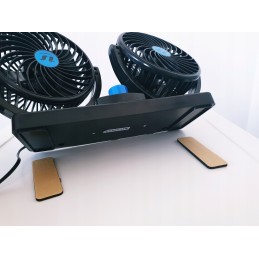 Car fan, 360° fan, double 24v