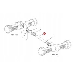 Drive shaft cat 906 1420274