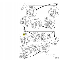 CVA slide of the arm extension telesk loader JCB