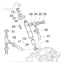 Hatz 1d41 1d81 injection pressure plate 03792401