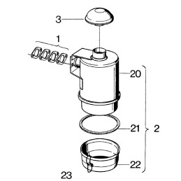 Hatz e786 filter gasket set 01158700