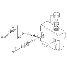 Honda engines gx fuel filter 16910 ze8 015