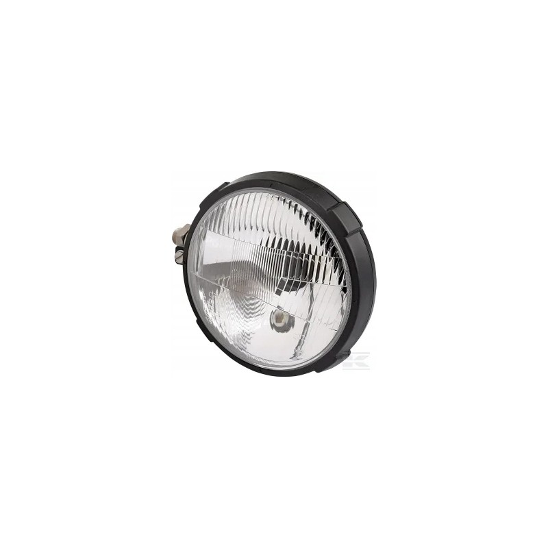 Plastic tractor headlight, left