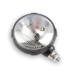 Plastic tractor headlight, left
