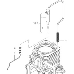Hatz 1b20 1b30 vent pipe 01617900