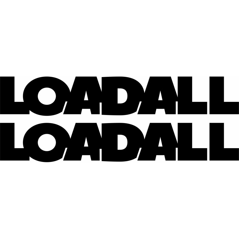 Stickers decal loadall jcb telescopic loader