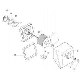Hatz 1b20 1b30 air filter 50426000
