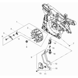 Wacker bts630 bts635 spark plug 0213755