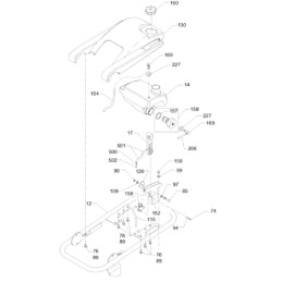 Wacker BS rammers barrel gas cable 2003655